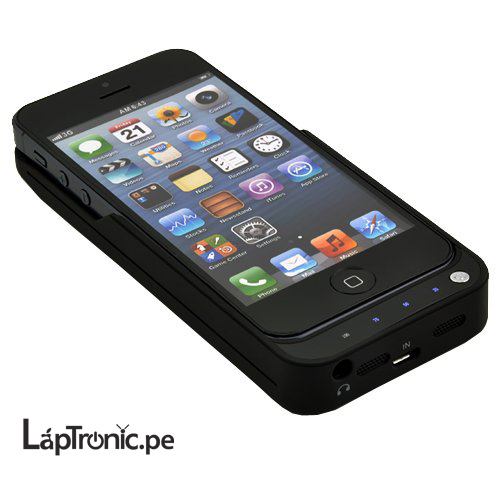 Batería Externa Batería Portátil iPhone 55S Power Pack Negro 2200mAh lima peru