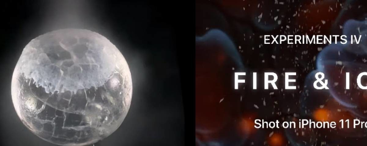 Iphone Apple estrena Shot on iPhone Experiments IV con genial video de fuego y hielo
