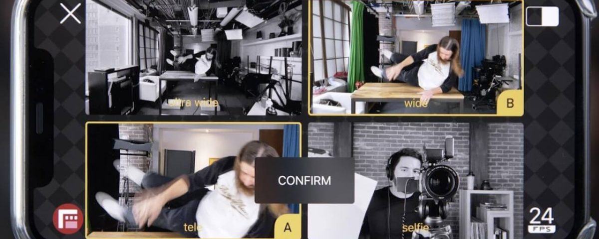 Iphone Doubletake de FiLMiC Pro te permite grabar con todas las cámaras de tu iPhone